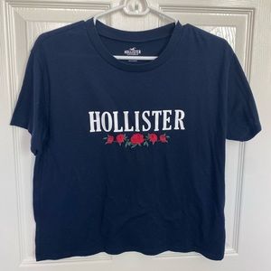 Hollister roses crop top